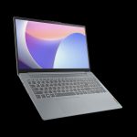 لپ تاپ لنوو مدل IdeaPad Slim 3 15IRU8 با پردازنده Intel Core i3-1315U، رم LPDDR5 با ظرفیت 8GB و فرکانس 4800MHz، حافظه SSD با ظرفیت 256GB، نمایشگر 15.6 اینچ با پنل TN