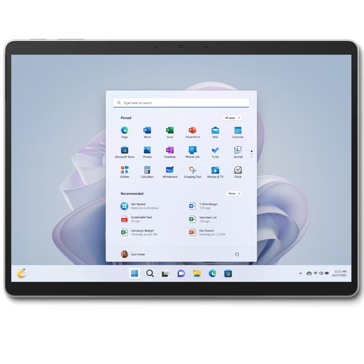 تبلت مایکروسافت مدل Surface Pro 9-i7 1265U ظرفیت 512 گیگابایت و رم 16 گیگابایت